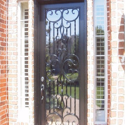 Wrought Iron Exterior Entry Doors - Products
