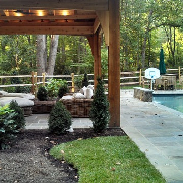 Fairfax Station Pool, Pavilion, & Fireplace