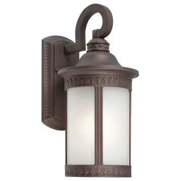 Forte Lighting 17022-01 1 Light 16" Tall Outdoor Wall Sconce - Antique Bronze