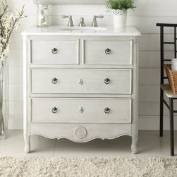 Distressed Bathroom Vanities - Bathroom Vanities And Sink Consoles
