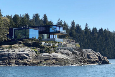 Minimalist exterior home photo in Other
