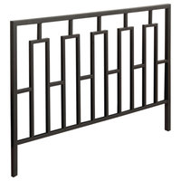 1" X 59.75" X 47" Queen Or Full Size/Black- Headboard Or Footboard
