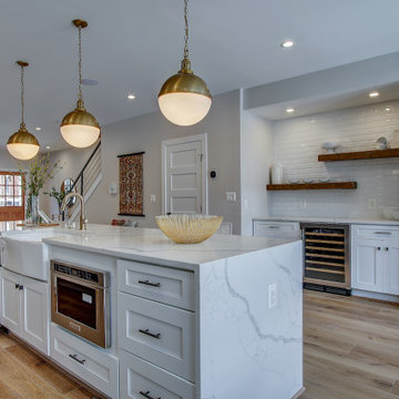 Kitchen Remodel With Cooking & Dinning Space,Cabinet Space With Sink,Buchanan