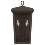Capital Lighting - Capital Lighting Donnelly 2 Light Large Outdoor Wall Mount, Bronze - Part of the Donnelly Collection