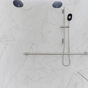 Dazzling and Accessible Primary Bathroom Remodel