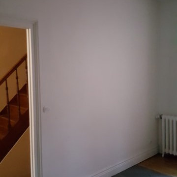 UNE VERRIERE INTERIEURE POUR DELIMITER LE COULOIR DE LA SALLE A MANGER