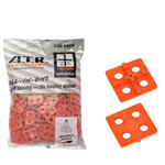ATR Plastics - Tile Leveling Alignment System, ATR Leveling System 200 Cross Spacers 3mm - ATR Tile Leveling Alignment System 200 Cross Spacers 3mm for Floors and Walls (Spacers ONLY).