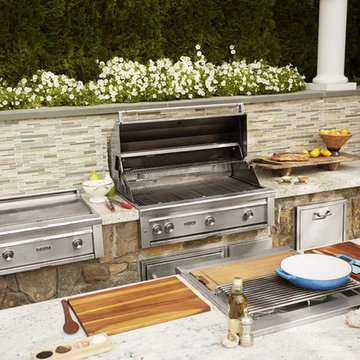 Courtyard Stone Kitchen