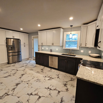 Stunning Kitchen Remodel Done With New Cabinets