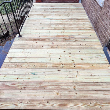 Beautifying an old porch