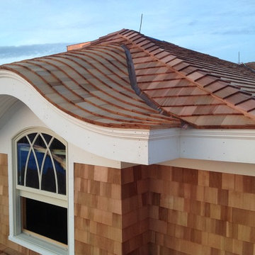 Cedar Shingled Eyebrow Dormer