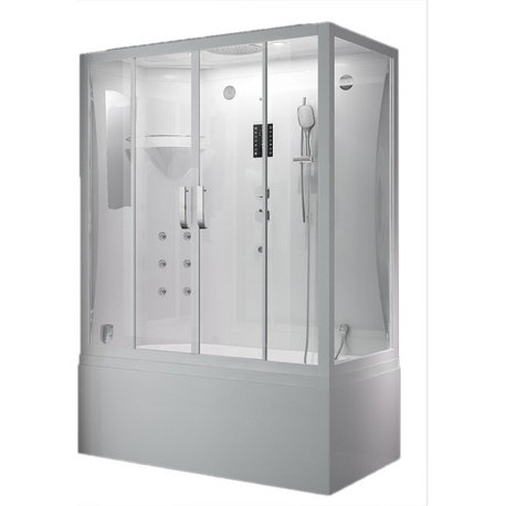 Aspen (Left) Luxury Steam Shower Tub