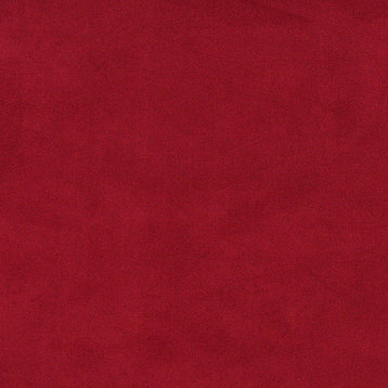 Burgundy Microsuede Suede Upholstery Fabric By The Yard