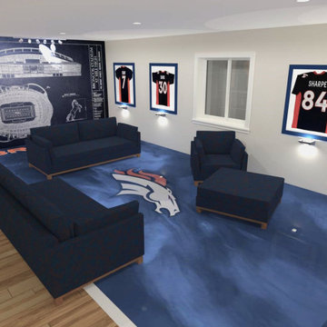 Broncos Fan Cave