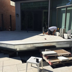 Paverdeck around a Pool - Landscaping Stones And Pavers
