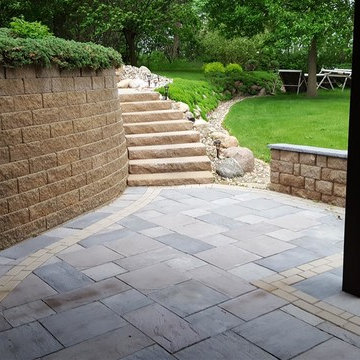 Cannon Lake Firepit Patio & Outdoor Kitchen