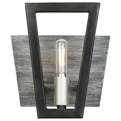 .-     Zag 1-Lt Bath - Black/Grey Wood