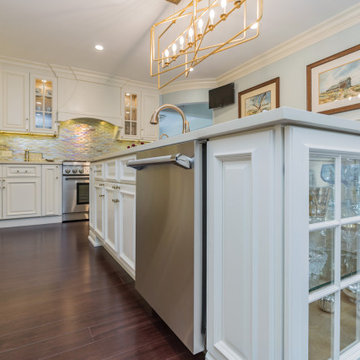 Painted White Kitchen Cabinets