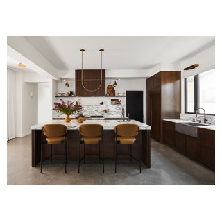 Earthy Modern Minimalist - Modern - Kitchen - Orange County - by ...