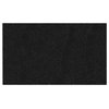 Outdoor Artificial Turf with Marine Backing, Jet Black, 6 Ft X 20 Ft