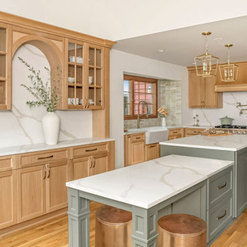 Kitchen Connected to Nature