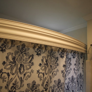 Marys' "Shadows" Shower Valance/Cornice