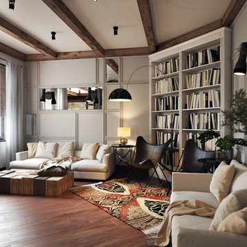 Living Room 3D Render for Fresno Project