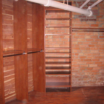 Custom Closet in basement