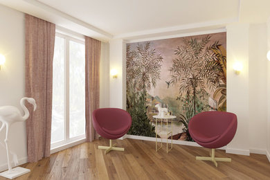 Diseño Interior sala de hotel.
