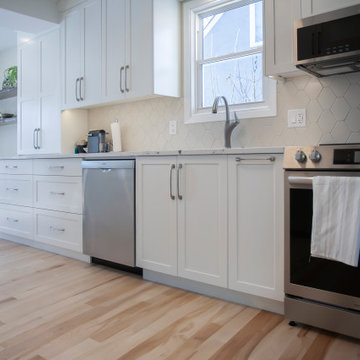 Extended Galley Kitchen