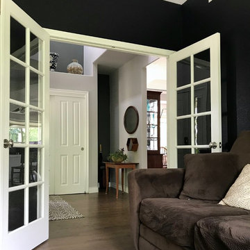 Office with Black paint