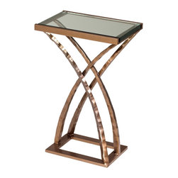Quad Drink Table by Charleston Forge - Side Tables And End Tables
