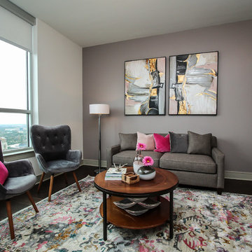 Pretty in pink condo