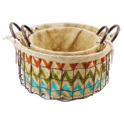 Rustic Baskets by Drew Derose Designs