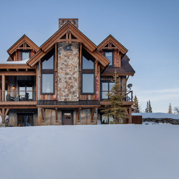 TIMBER FRAME HOME STEAMBOAT SPRINGS, CO