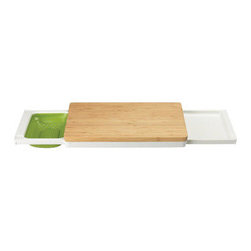 Bamboo Cut & Serve 3-in-1 Tray - Cooking Utensils