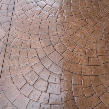 Bourne - Stamped concrete