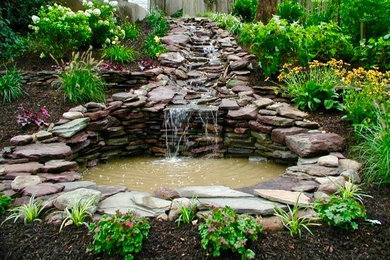 Photo of a rustic landscaping in New York.
