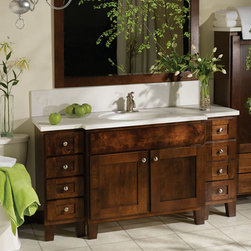 Bertch Custom Size Bath Cabinetry Osage - Bathroom Cabinets