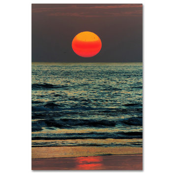 "Sunset 5" by Robert Harding Picture Library, Canvas Art, 22"x32"