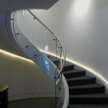 Glass Hand Railing
