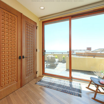 Wood Sliding Glass Door in Terrific Entry - Renewal by Andersen San Francisco Ba
