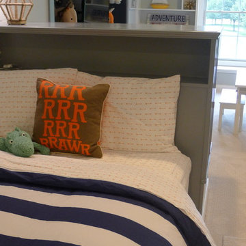 Boys bedroom with playroom