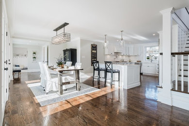 Minimalist kitchen photo in Charlotte