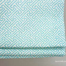 Custom Window Treatments by Lynn Chalk - Roman Shades
