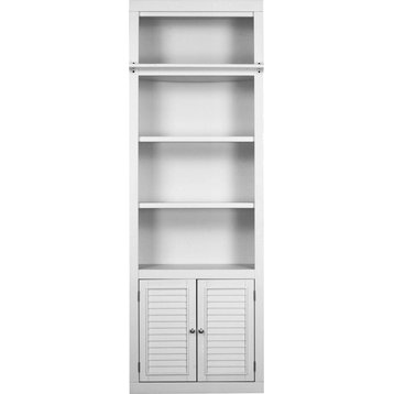 Parker House Boca 32" Open Top Bookcase in Cottage White BOC#430 SPECIAL