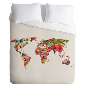 Deny Designs Elizabeth St Hilaire Nelson Toucan 1 Duvet Cover Twin//Twin XL