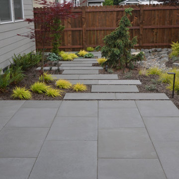 Modern Asian Backyard