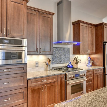 Open Concept Contemporary Craftsman Custom Home by Thorson Homes