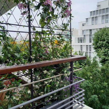 Une Terrasse cocooning à Paris